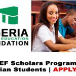 Nigeria Higher Education Foundation (NHEF) Scholarship 2021 Essay Competition