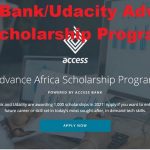 How to Apply for Access Bank Udacity Advance Africa Scholarship Program 2021 for Young Africans