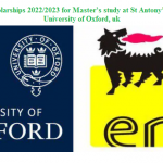 Eni Scholarships for Master’s study at St Antony’s College, University of Oxford, UK (Fully Funded)