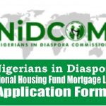 Nigerians in Diaspora National Housing Fund Mortgage Loan