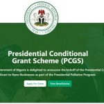 Presidential Conditional Grant Scheme PCGS